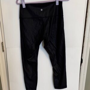 lululemon athletica Black High-Waisted Leggings